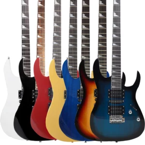 IRIN Multiple Colors Available Electric Guitar 24 Frets 6 Strings Maple Body Neck Guitarra for Student/Beginner Performance
