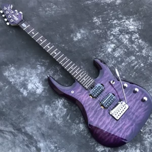 JP Style Electric Guitar with A Selected Basswood Body and BK Double Coil Pickups. Suitable for Performance and Beginners