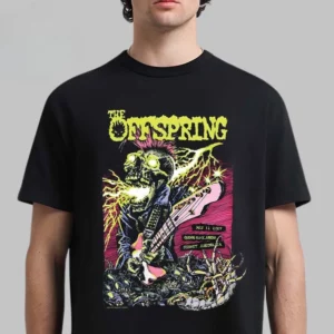 Best The Offspring Supercharged Worldwide in 2025 Merch Japan and Australia Tour Dates Two Sided Unisex T-Shirt