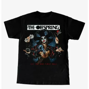 The Offspring Let The Bad Times Roll T-Shirt 2024 High quality Brand T shirt Casual Short sleeve O-neck Fashion Printed 100%