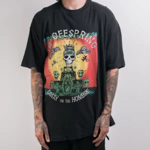 1997 The Offspring Ixnay on the Hombre Cotton Black Unisex T-shirt VN1215